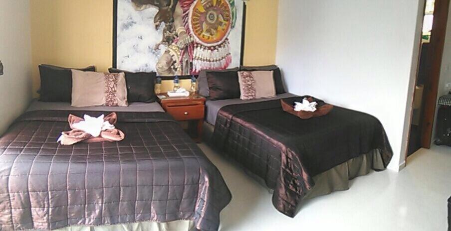 Hotel El Caballo Blanco Mahahual Dış mekan fotoğraf